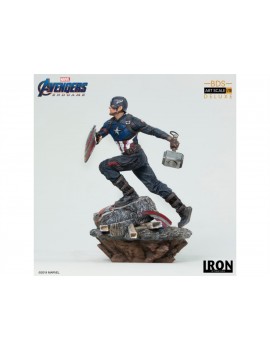 Статуя из фильма Мстители: Финал - Капитан Америка (Captain America) Battle Diorama Series