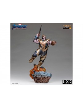 Статуя из фильма Мстители: Финал - Танос (Thanos) Battle Diorama Series