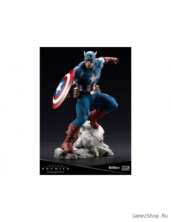 Статуя Капитан Америка (Captain America) Marvel ArtFX Premier