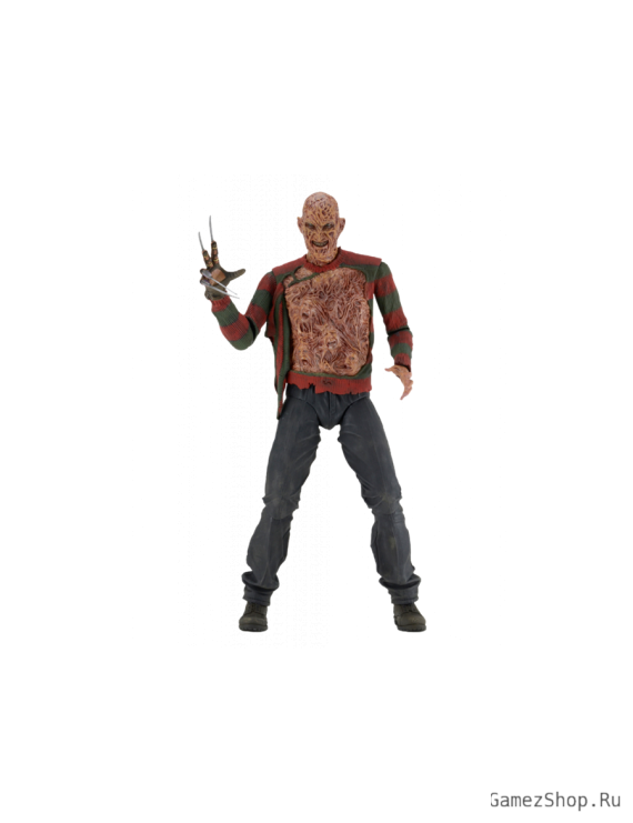 Фигурка из фильма Кошмар на улице Вязов 3: Воины сна - Фредди Крюгер (Freddy Krueger) Ultimate Edition