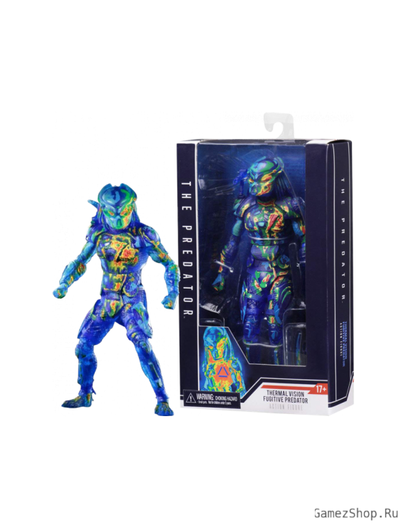 Фигурка из фильма Хищник 2018 - Хищник Беглец (Fugitive Predator) Thermal Vision Version