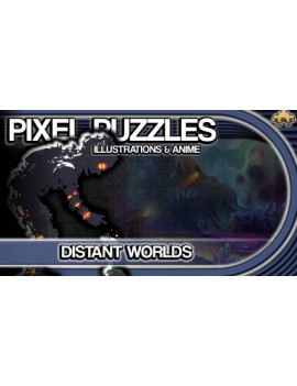 Pixel Puzzles Illustrations & Anime - Jigsaw Pack: Distant Worlds