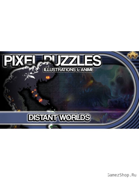 Pixel Puzzles Illustrations & Anime - Jigsaw Pack: Distant Worlds
