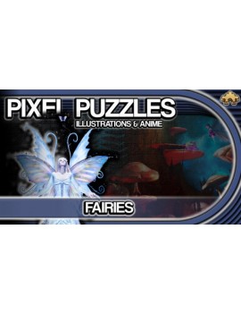 Pixel Puzzles Illustrations & Anime - Jigsaw Pack: Fairies