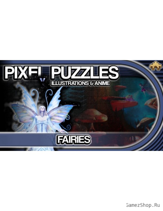 Pixel Puzzles Illustrations & Anime - Jigsaw Pack: Fairies