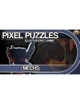 Pixel Puzzles Illustrations & Anime - Jigsaw Pack: Mechs