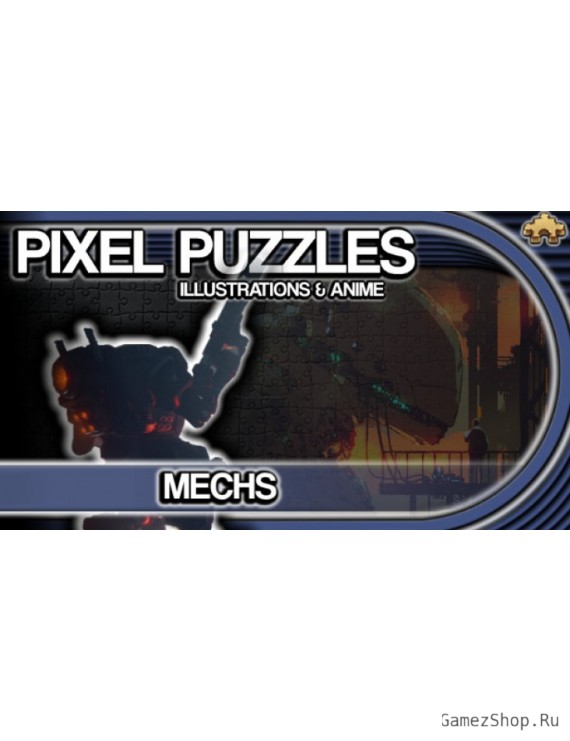 Pixel Puzzles Illustrations & Anime - Jigsaw Pack: Mechs