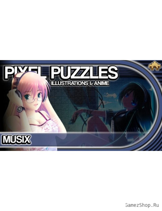 Pixel Puzzles Illustrations & Anime - Jigsaw Pack: Musix